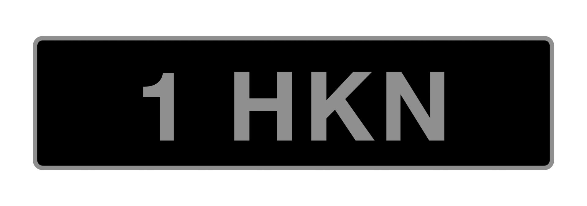 UK Vehicle registration Number '1 HKN'