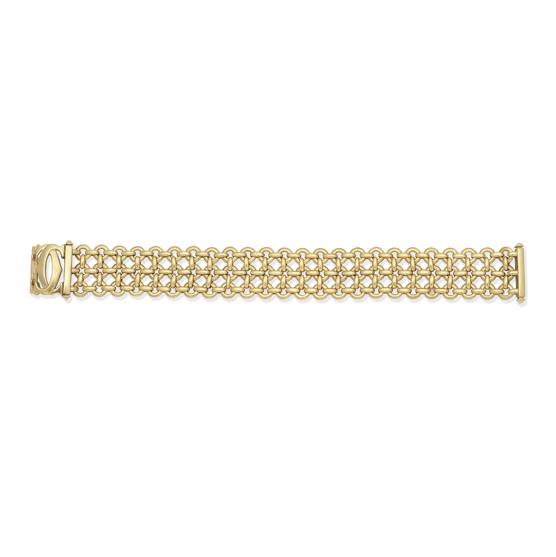 CARTIER: 'C DE CARTIER' FANCY-LINK BRACELET