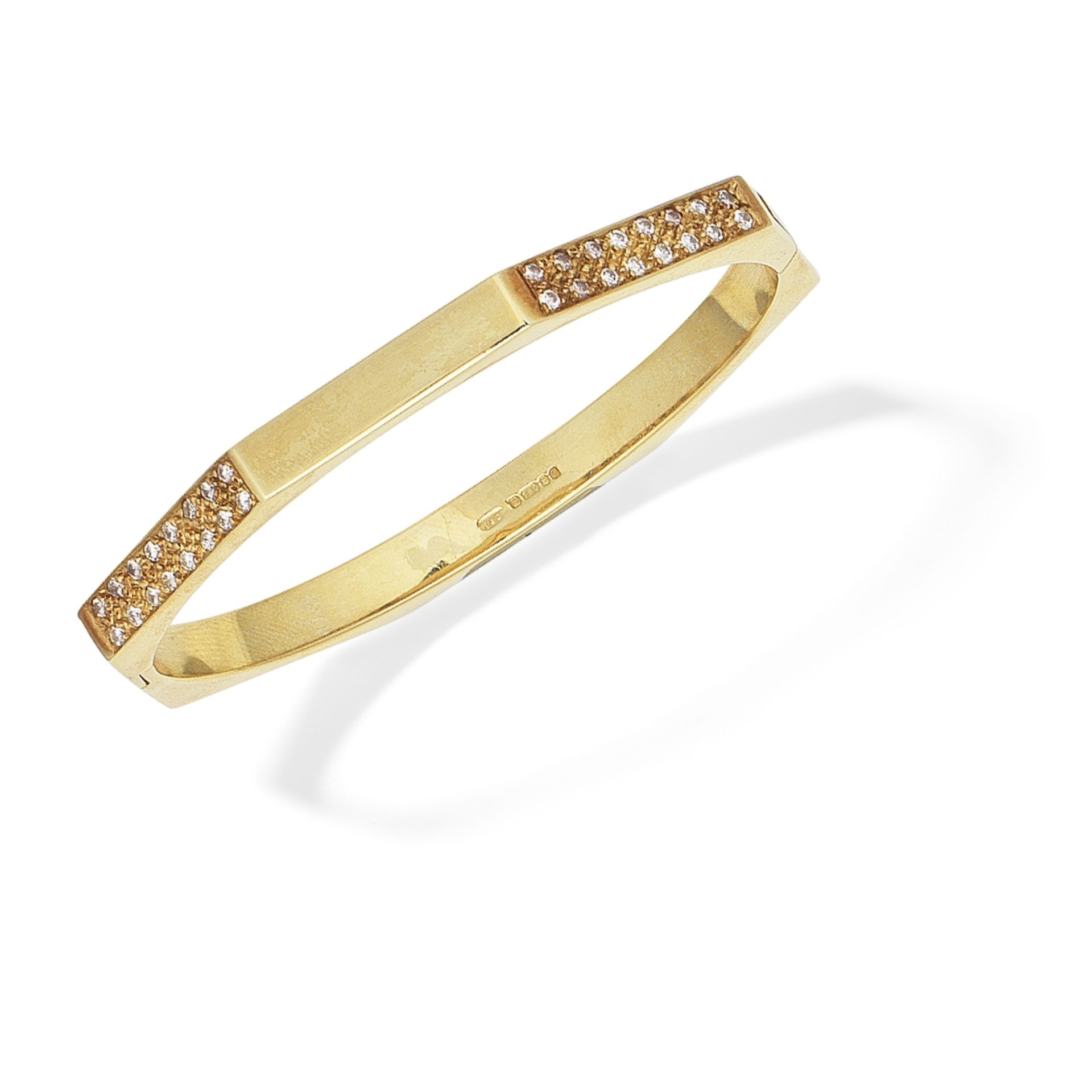 TIFFANY: DIAMOND-SET BANGLE,