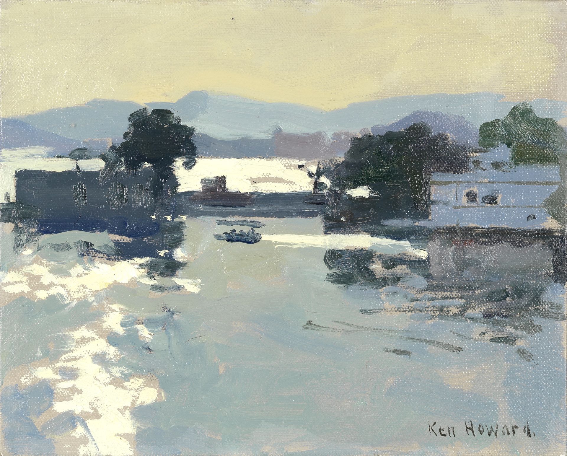 Ken Howard R.A. (British, born 1932) Udaipur