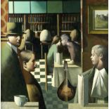 Stephen Mangan (British, born 1964) Caf&#233; Scene