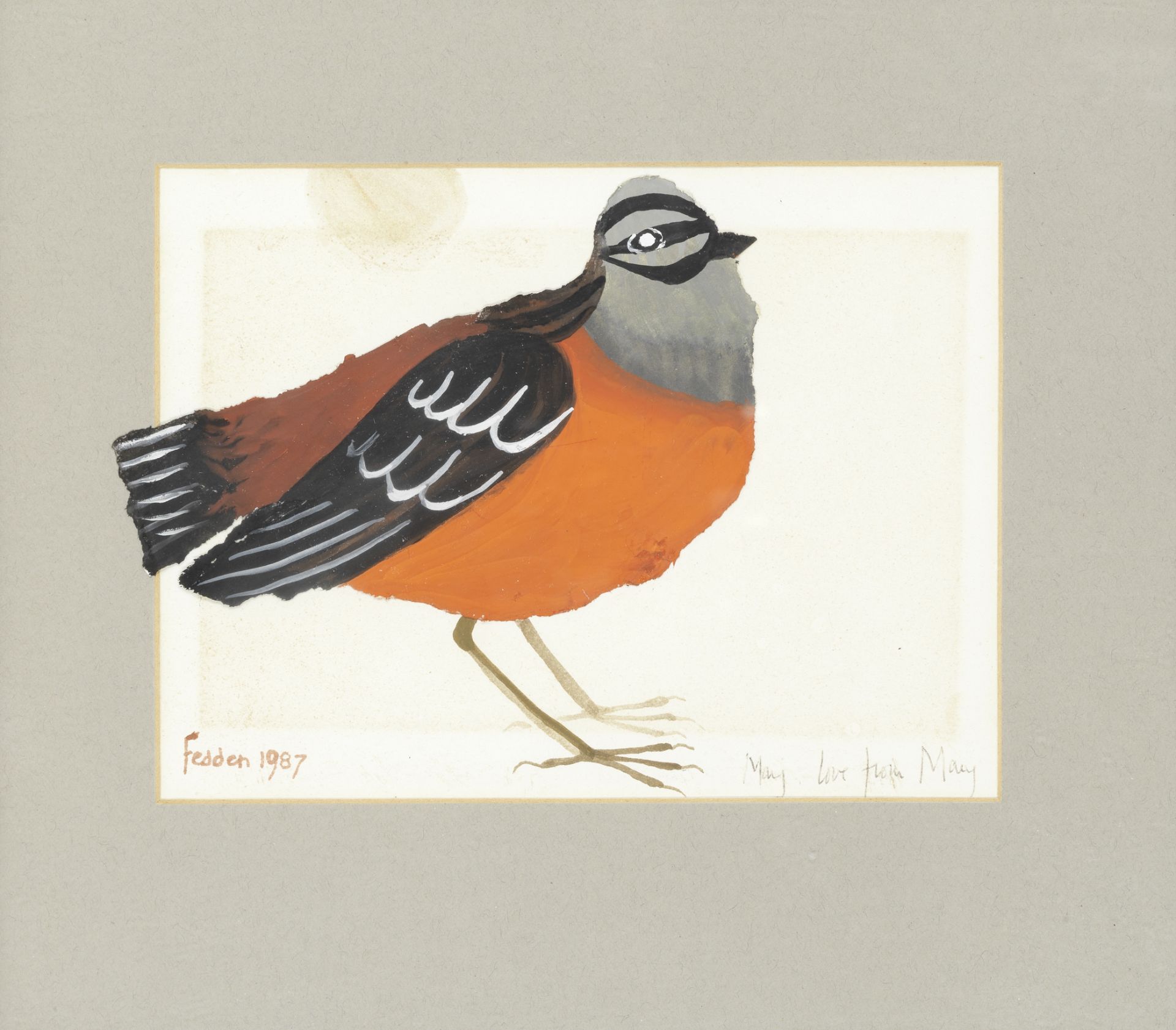 Mary Fedden R.A. (British, 1915-2012) Bird