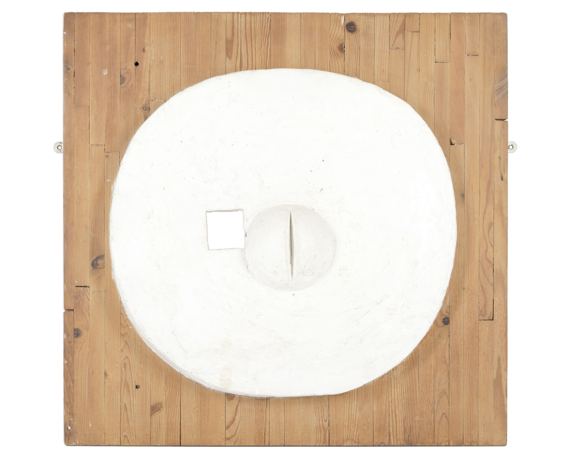 Harry Thubron (British, 1915-1985) Domed Plaster 74 x 77 x 8cm (29 1/8 x 30 5/16 x 3 1/8in) (unfr...