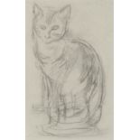 Vanessa Bell (British, 1879-1961) Cat (Executed in the 1920s)