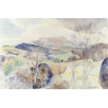 Gilbert Spencer R.A. (British, 1892-1979) Landscape