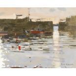 Ken Howard R.A. (British, born 1932) Mousehole, Cornwall