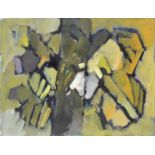 Frank Avray Wilson (British, 1914-2009) Untitled (Yellow and Green) (unframed) (together with two...