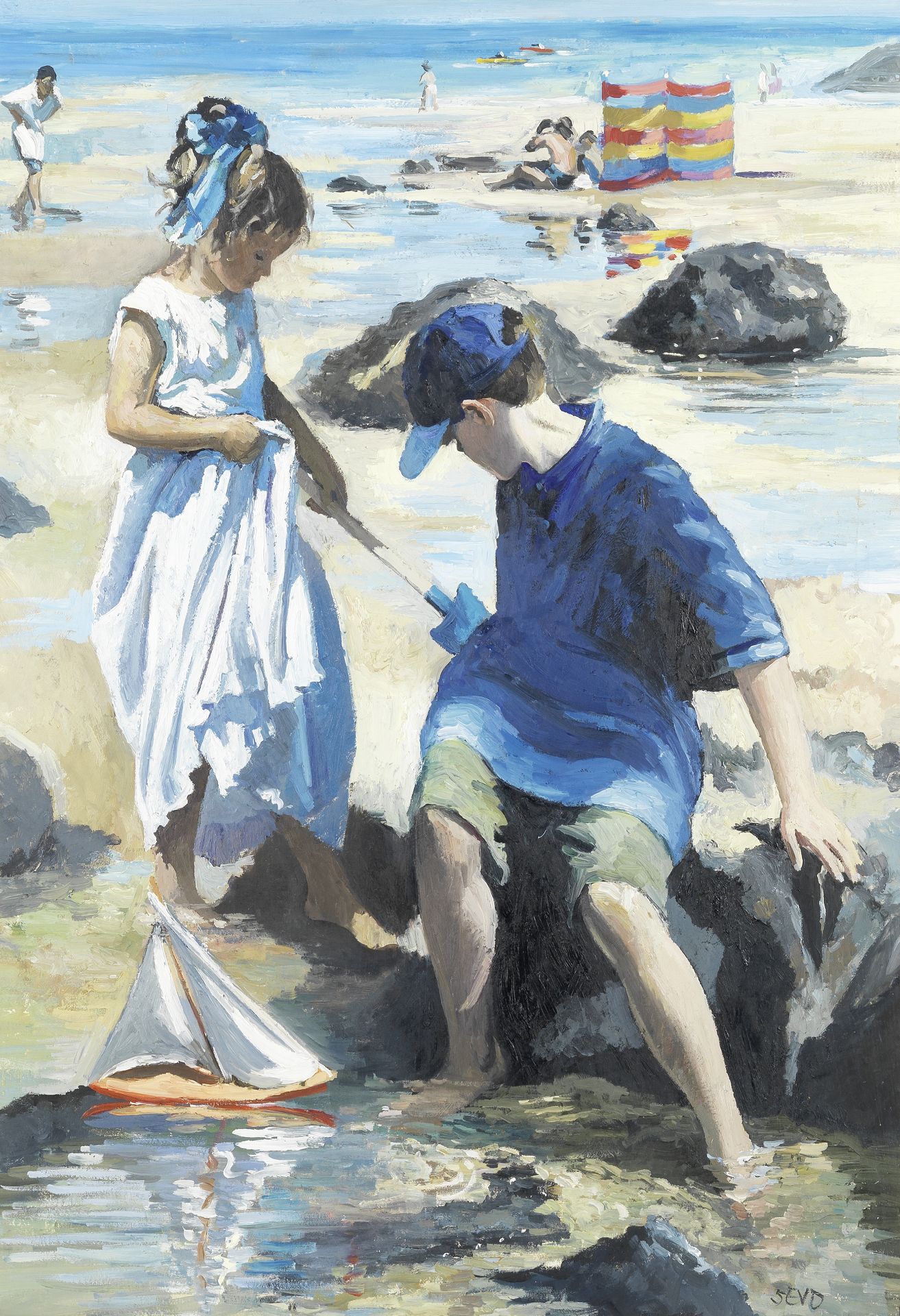 Sherree Valentine-Daines (British, born 1959) Summer Holiday