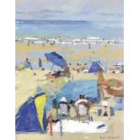 Ken Howard R.A. (British, born 1932) On The Beach