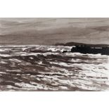 Sir Kyffin Williams R.A. (British, 1918-2006) Seascape