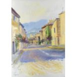 Frederick Gore C.B.E., R.A. (British, 1913-2009) The Luberon, Seen From the Steep Downhill Road a...
