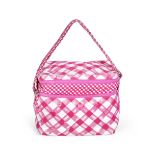 Pink Gingham Lunchbox Bag, Chanel, Resort 2011, (Includes serial sticker)