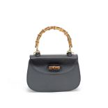 Black Small Classic Bamboo Bag, Gucci, (Includes shoulder strap and dust bag)
