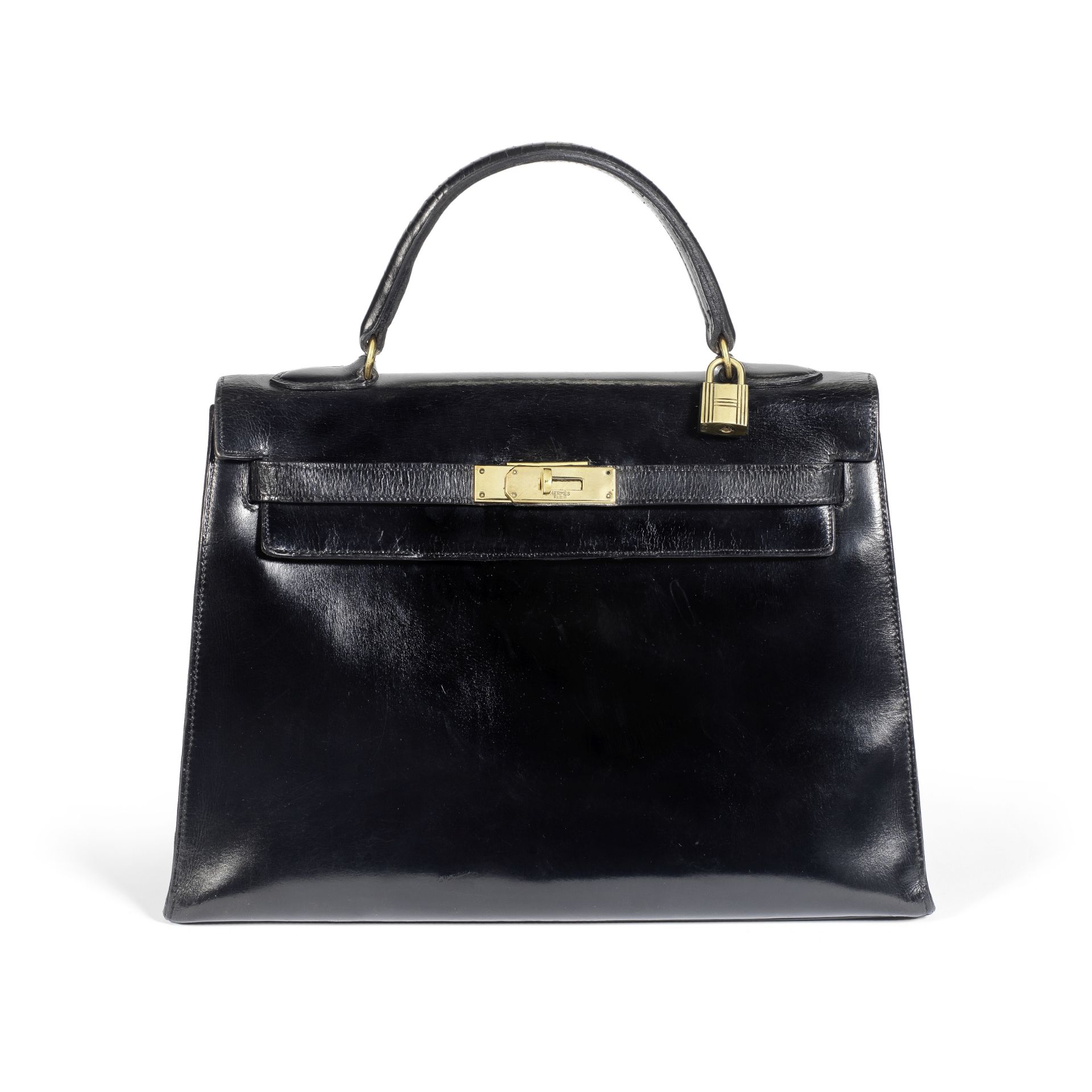 Black Box Kelly Sellier 32, Herm&#232;s, 1960s, (Includes padlock, keys, dust bag and box)