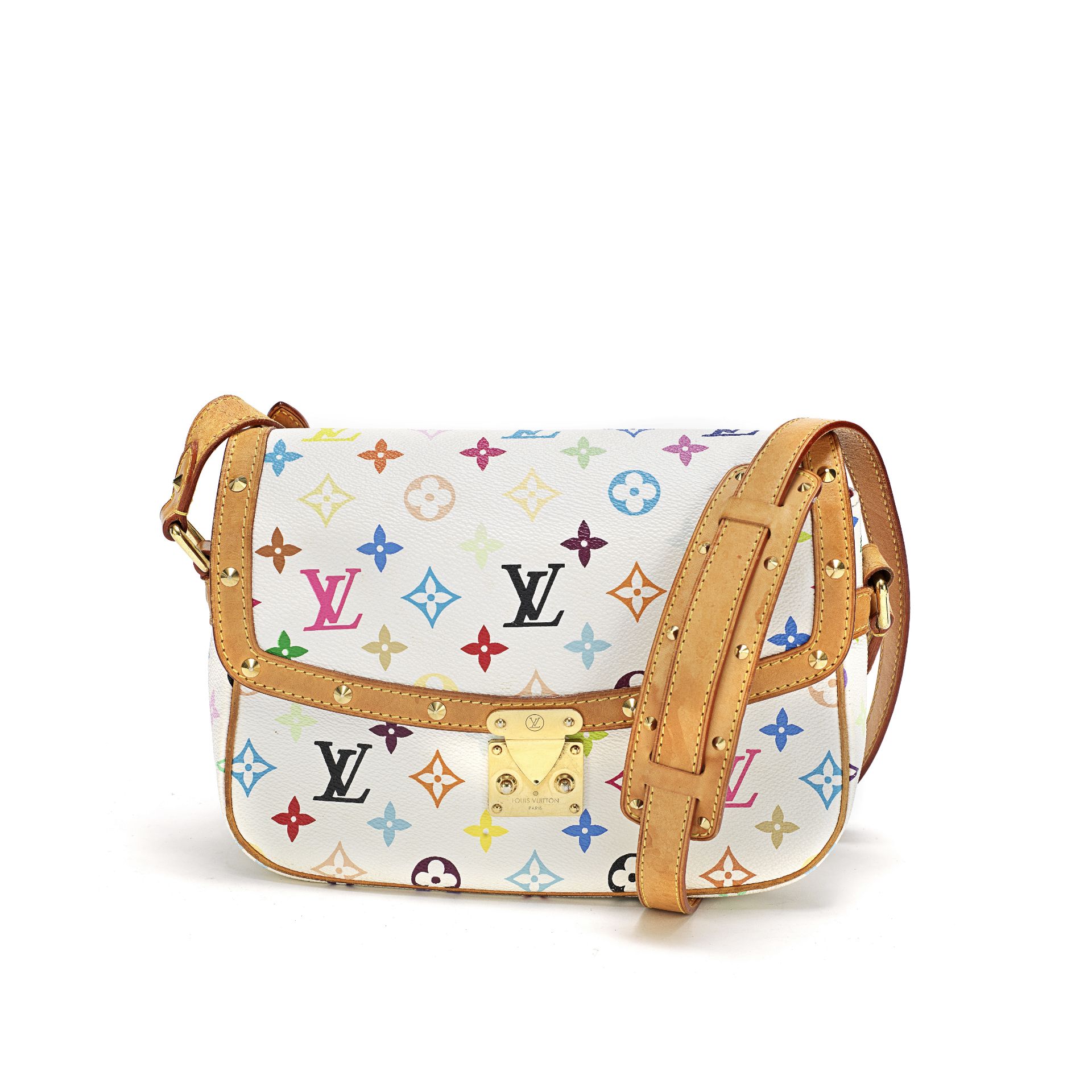 Multicolour Sologne Crossbody Bag, Louis Vuitton and Takashi Murakami, c. 2006,