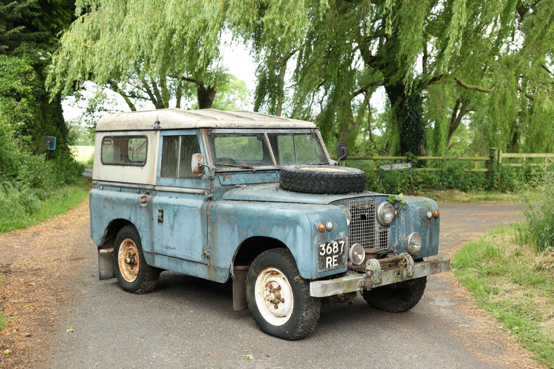 1959 Land Rover Series IIA Safari Roof Chassis no. 141903863