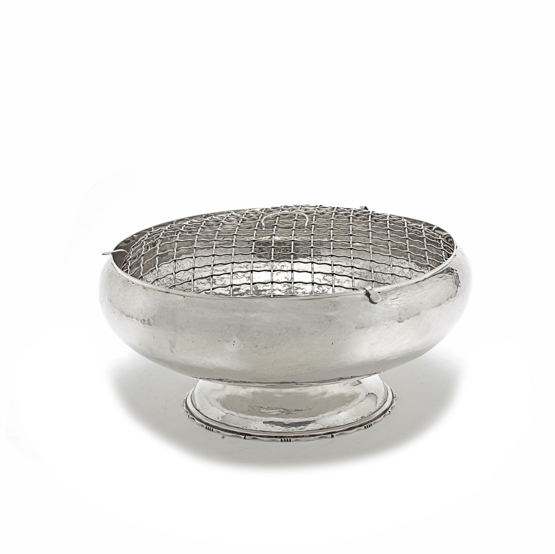 An Arts and Crafts silver bowl Norman Reginald George Poynton, London 1954