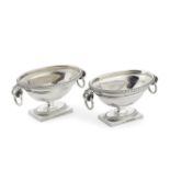 A pair of George III silver salts Paul Storr, London 1802 (2)