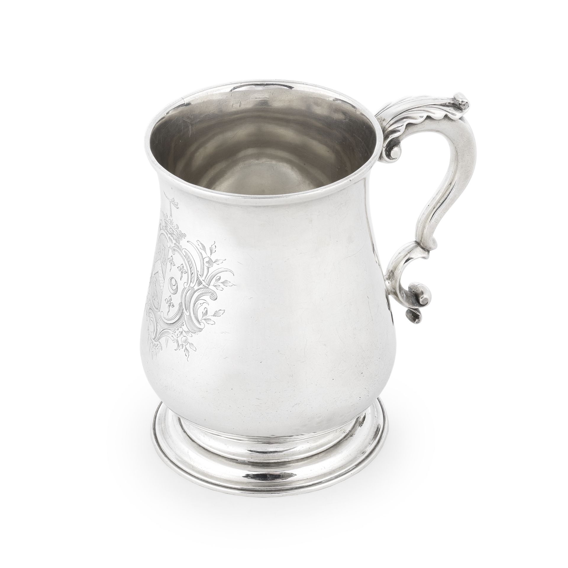 A George III silver mug Thomas Whipham & Charles Wright, London 1763