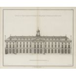 After Colen Campbell A set of 12 architectural engravings of British Houses from The Vitruvius Br...