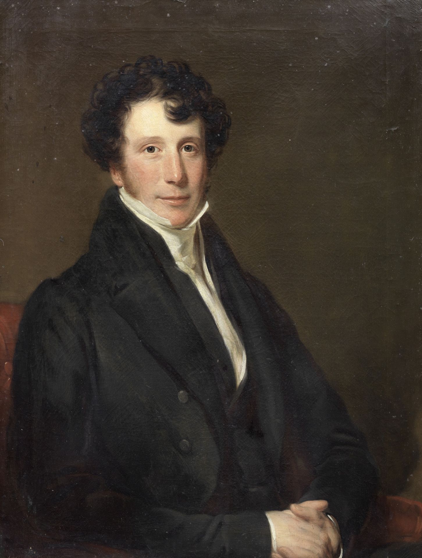 Circle of Thomas Phillips (Dudley 1770-1845 London) Portrait of a gentleman, said to be the Rever...