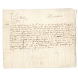 ELIZABETH I Warrant signed ('Elizabeth R') at head and headed 'By the Queene', Windsor Castle, 2...