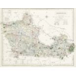 WALKER (JOHN & CHARLES) The British Atlas Comprising Separate Maps of Every County in England, ea...