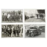 IRELAND - IRISH DEFENCE FORCES, CIVIL WAR AND EMIGRATION Album of approximately 200 private photo...