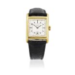 Patek Philippe. An 18K gold manual wind rectangular wristwatch Circa 1930