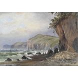Maj. Gen. Sir Charles Walters D'Oyly, Bt. (British, 1822-1900) Indian coastal scene