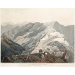 James Baillie Fraser (British, 1783-1856) 'The Ridge and Fort of Jytock'; 'Country to the Nortwhw...
