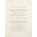COOK (JAMES) [MAGRA (JAMES)] A Journal of a Voyage Round the World, in His Majesty's Ship Endeavo...