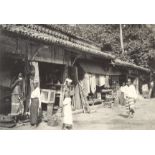 PLATE (ALFRED AND CLARA) Group of 37 photographs of Sri Lanka and 2 of India by Pl&#226;t&#233;, ...