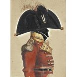 John Buncombe (British, active 1795-1825) Silhouette of Captain Jack Butcher, Paymaster of the 67...