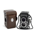 A Rare White Faced Rolleiflex Camera,