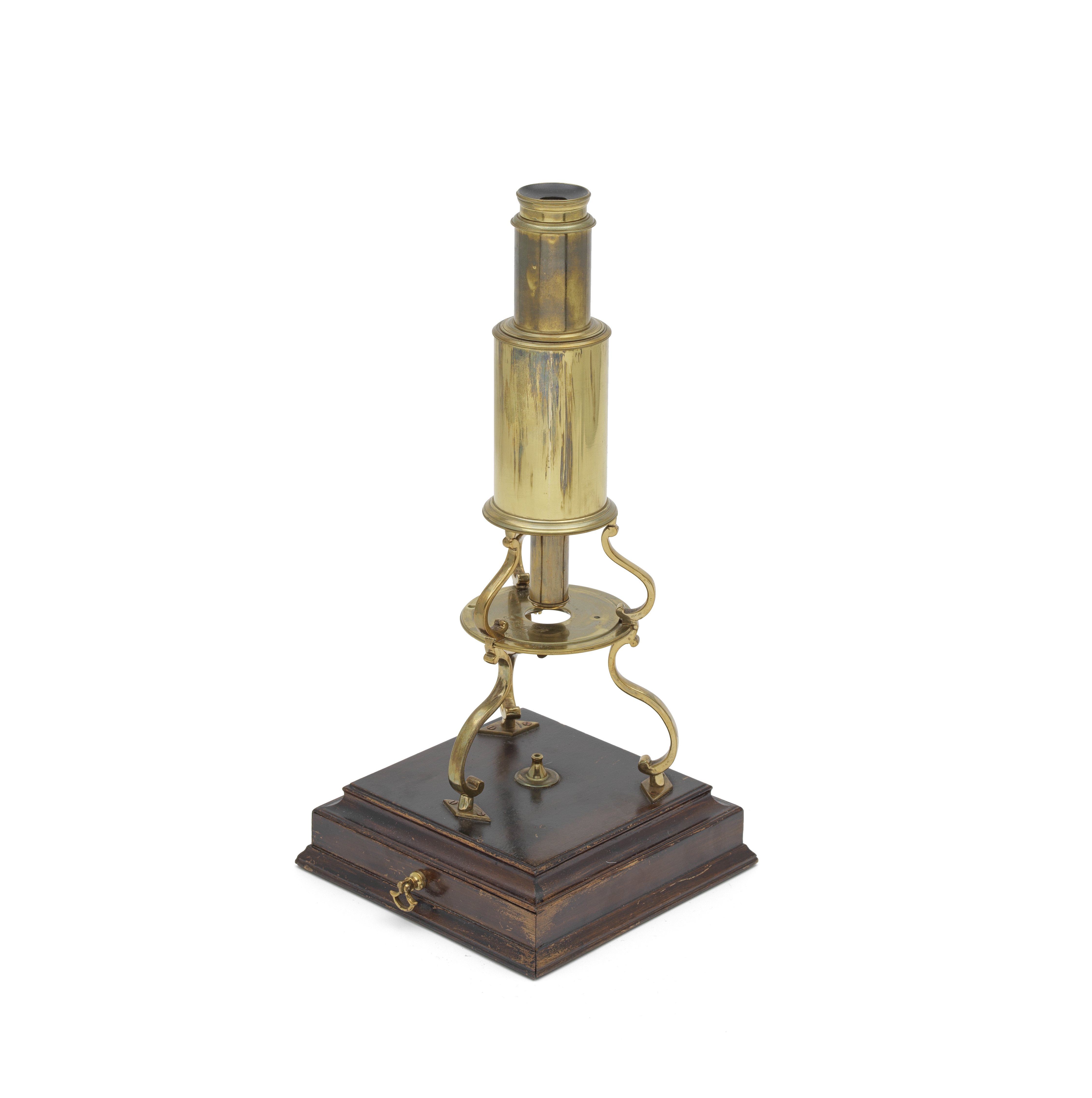 A Culpeper-type Compound Monocular Microscope, English, circa 1800,