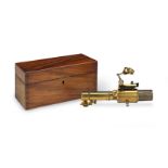 A John Browning Spectroscope Microscope Accessory, English, circa 1880,