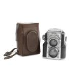 A Zeiss Ikon Contaflex Twin-Lens Reflex Camera,