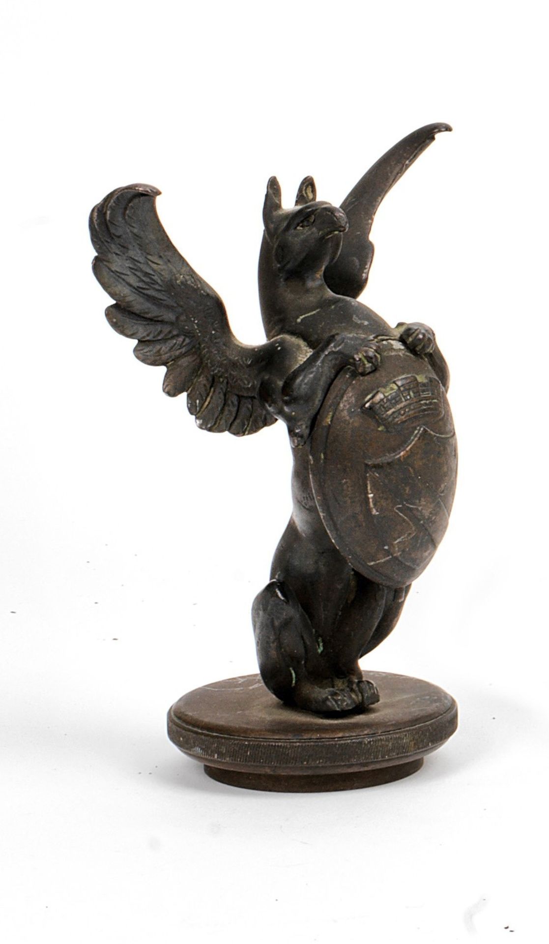 A Heraldic Griffon mascot, 1920s,