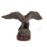 A fine Eagle and Serpent mascot by B.A., French, 1920s,