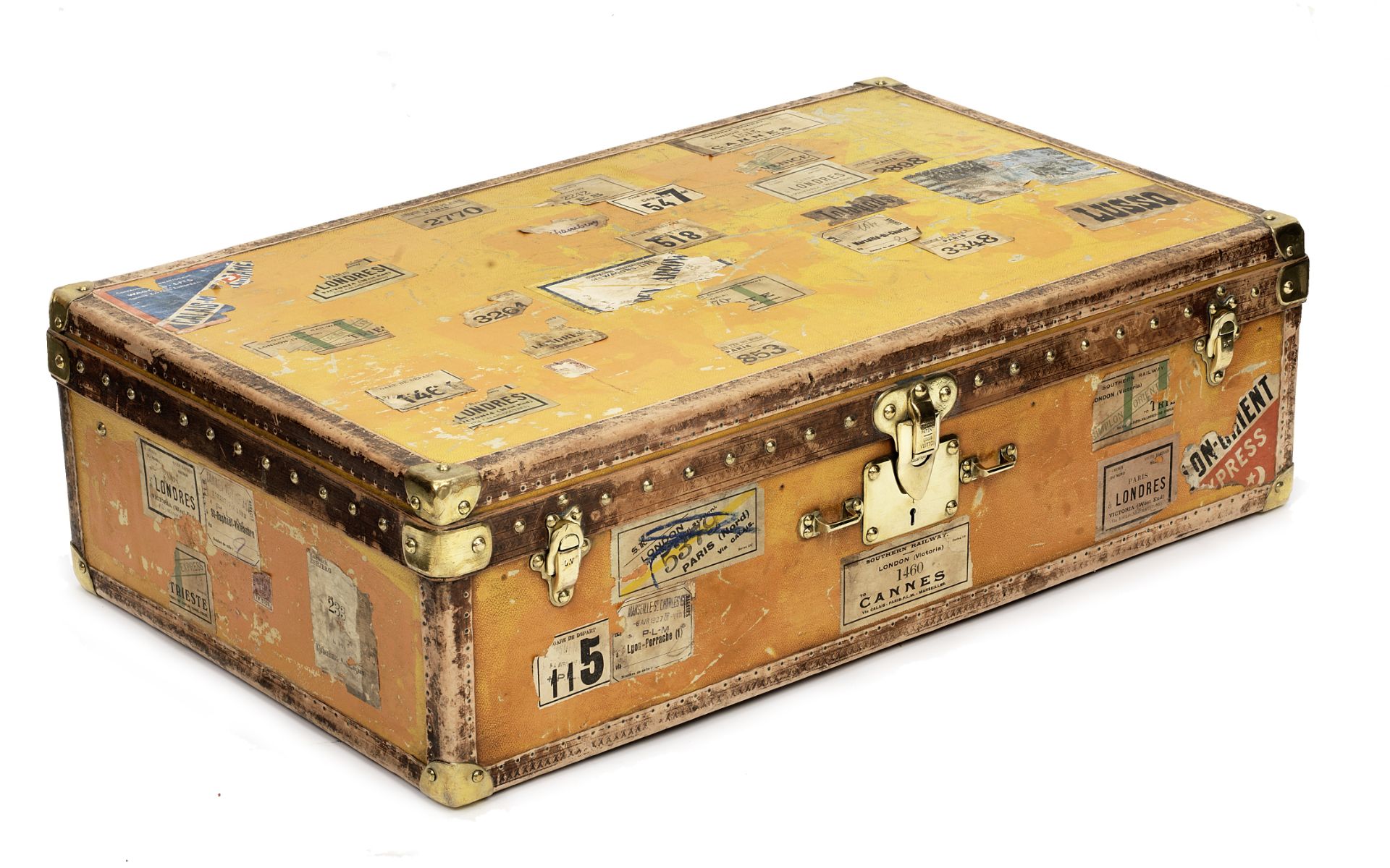 A Louis Vuitton travelling case, 1920s,