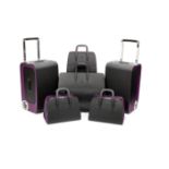A fine six-piece set of luxury bespoke leather luggage for 2018 Rolls-Royce Wraith, ((6))
