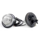 A pair of Aston Martin DB5 'Goldfinger' machine gun port indicator lights, ((2))