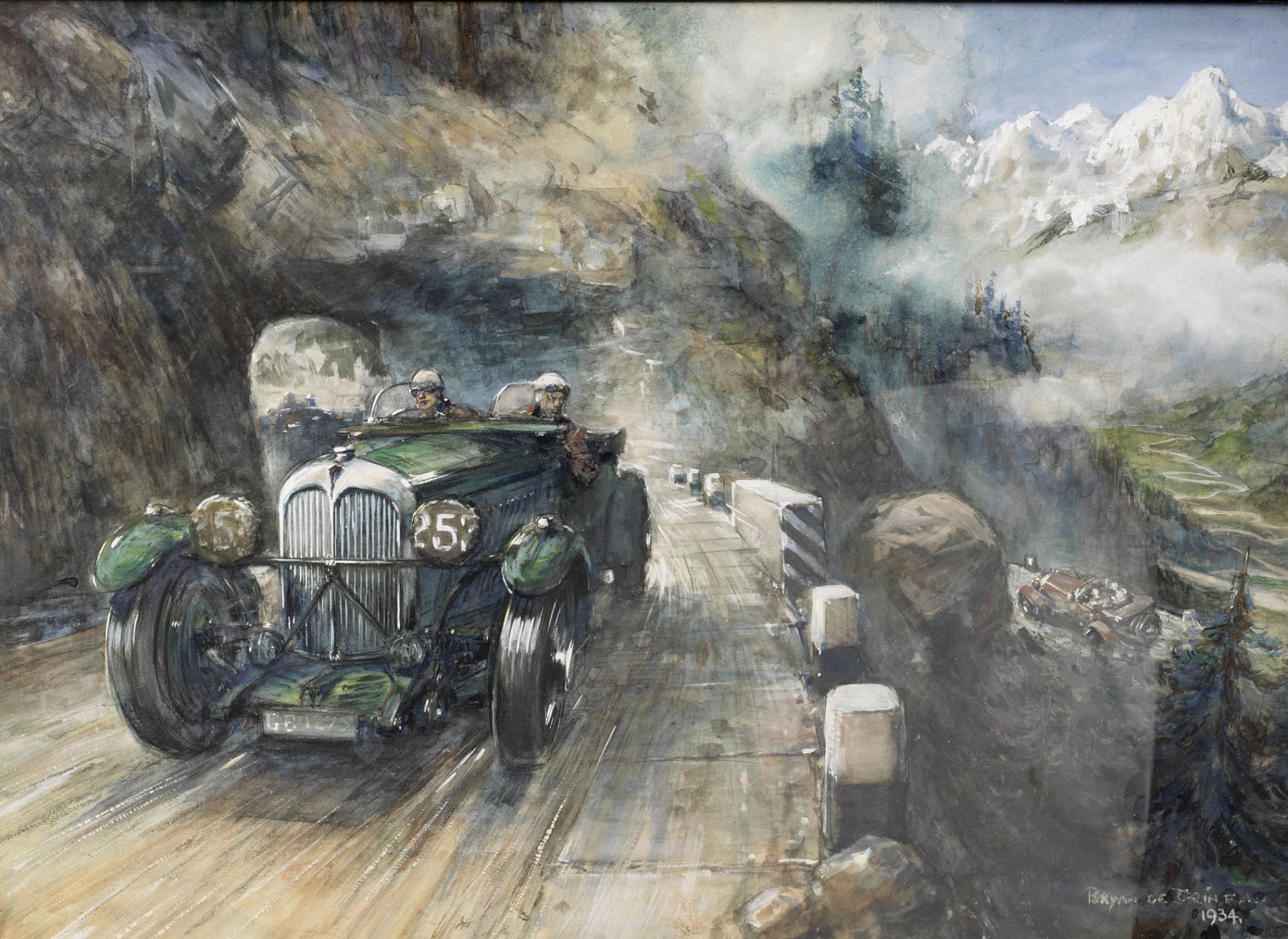 Bryan de Grineau (1883-1957), 'Alpine Trials Rally',
