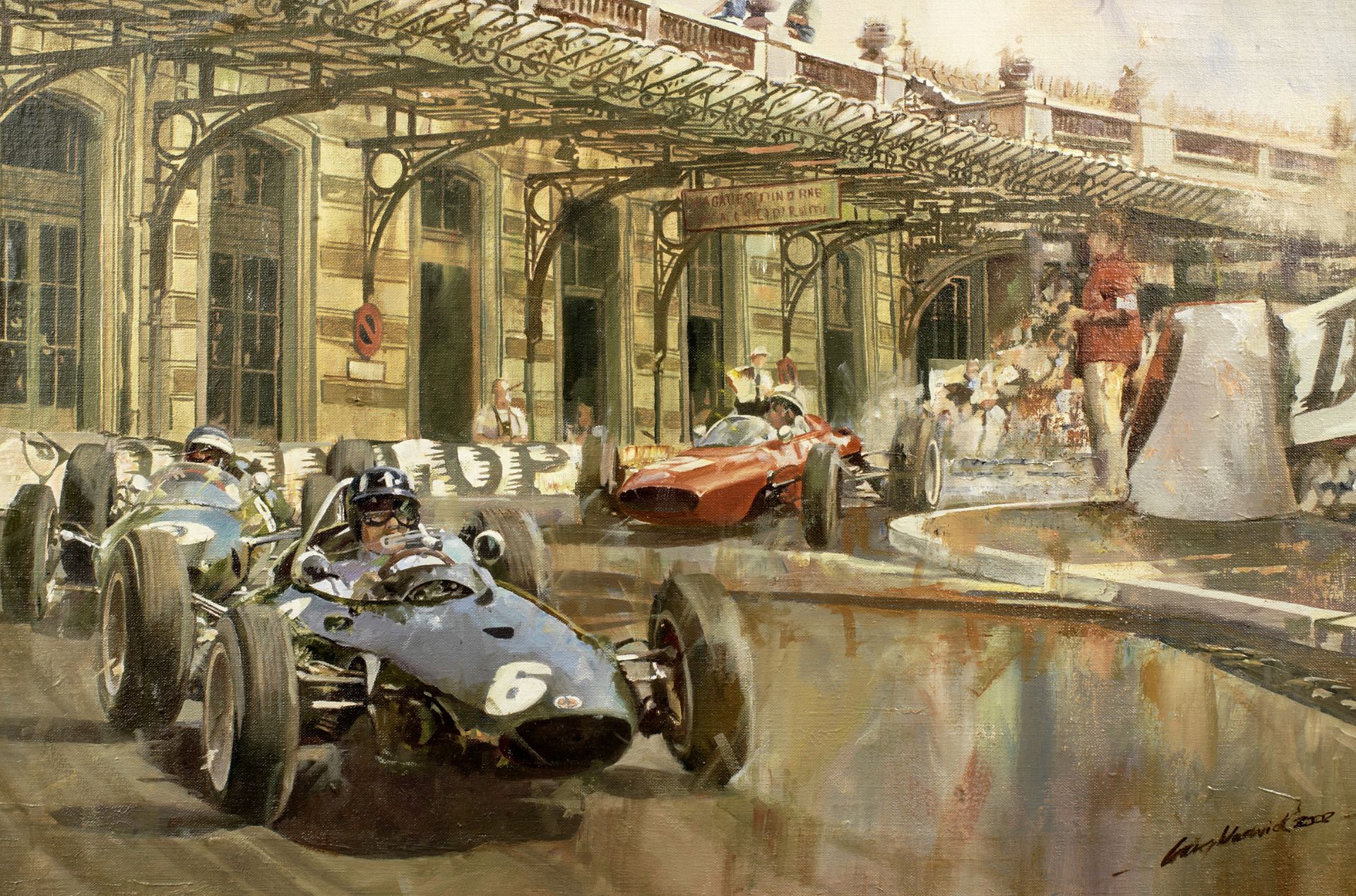 Craig Warwick (British), 'BRM's First Monaco Grand Prix Win 1963 - Graham Hill',