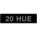 UK Vehicle Registration Number '20 HUE'