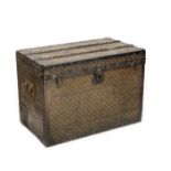 A Louis Vuitton steamer trunk, circa 1900,