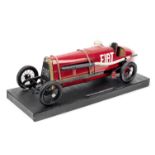 A 1:8 scale model of the 1923 Fiat 'Mephistopheles' SB4,
