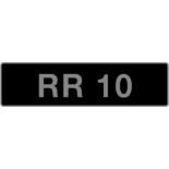 UK Vehicle Registration Number 'RR 10',