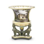 A Barr, Flight and Barr Worcester vase, circa 1810